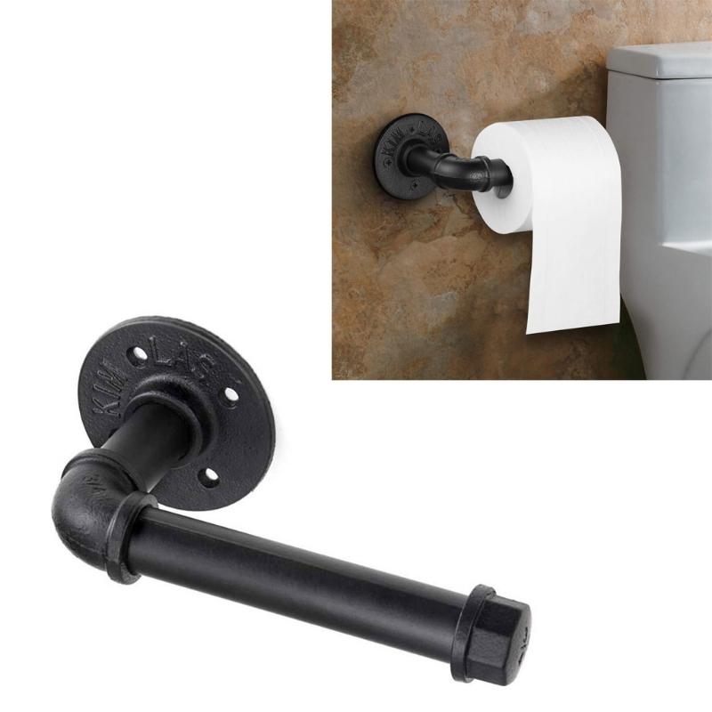 Multifunctional Toilet Paper Holder Wall Hanging Tissue Roll Dispenser Rustproof