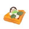 Hand Relax Waffle Bread Squeeze Toy Food Shape Sensory Fidget Toy  Kids Adults