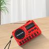 Portable FM Radio Rechargeable BT 5.4 Radio Speaker with LED Display for Home Travel Gifts for Seniors Elderly