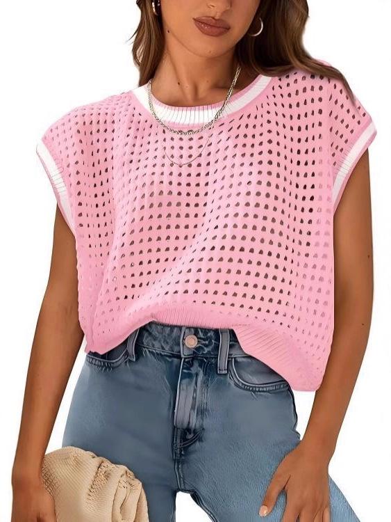 2025 Summer Crochet Raglan Sleeve Sweater Beach Cover-up