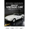 1/24 BMW 507 Legierungsauto-Modell Simulation Sound und Licht Metall-Druckgusskarosserie Sammlerstücke Kinderspielzeug Geschenke Feiertagsdekorationen