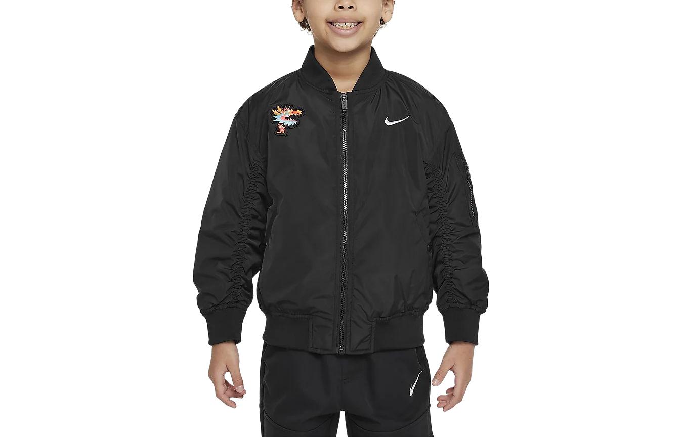 Nike Jackets & Coats Dragon Soaring New Year Collection FW23 Sportswear Chinese New Year Black Kids  HF7090-010 4