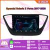 Android Carplay Auto For Hyundai Solaris 2 Verna 2017-2020 Car Radio Navigaion GPS Multimedia Video Player 2din Head Unit 4+64GB