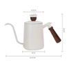 600ml Pour over Kettle Hand Brewing Coffee for Indoor Outdoor Kitchen