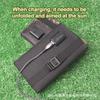 Solar Panel USB Charging Folding Bag Outdoor Camping Mobile Phone Folding Battery Charging Board 5V10W20W