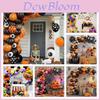 Multicolored Halloween Balloon Arch Kit For Kids Birthday Party Decorations