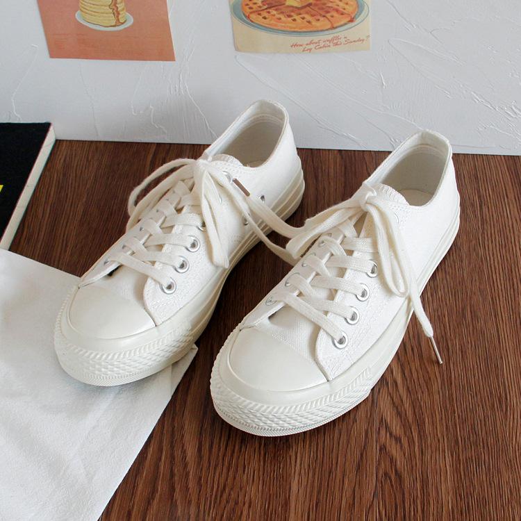 Damen-Segeltuchschuhe, lässig, niedlich, Sneakers, niedrig geschnitten, zum Schnüren, modisch, bequem zum Gehen