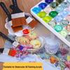 Mali G1754 Nylon Paint Brush Set for Gouache, Acrylic, Oil and Wall Art