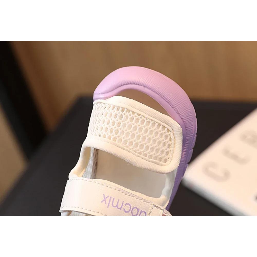 Summer Mesh Sandals for Girls Ergonomics Anti-slippery Infant Girl's Sandals Breathable Toddler Shoes for Summer Beach Shoes