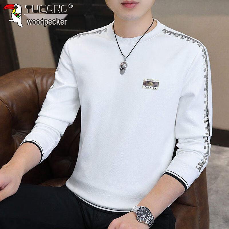 TUCANO Men's Casual Long-Sleeve Round Neck Sweatshirt