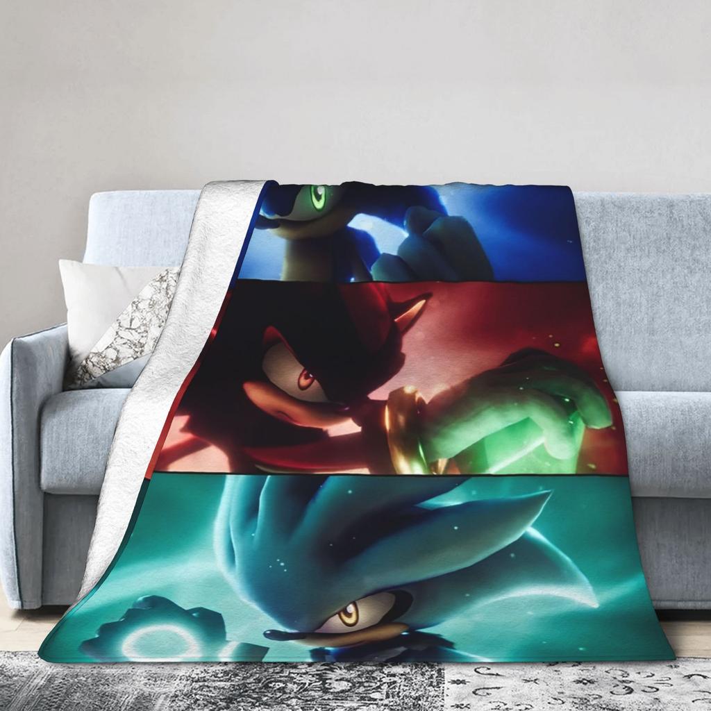 Sonices Movie Throw Fashion Blanket for Couch Video Game Fuzzy Soft Plush Fashion Blanket  Multiple Sizes Bedspread for All Seasons
