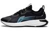 Cushioning Low Top Sports Casual Shoes Men's Black Blue AGLS219-2