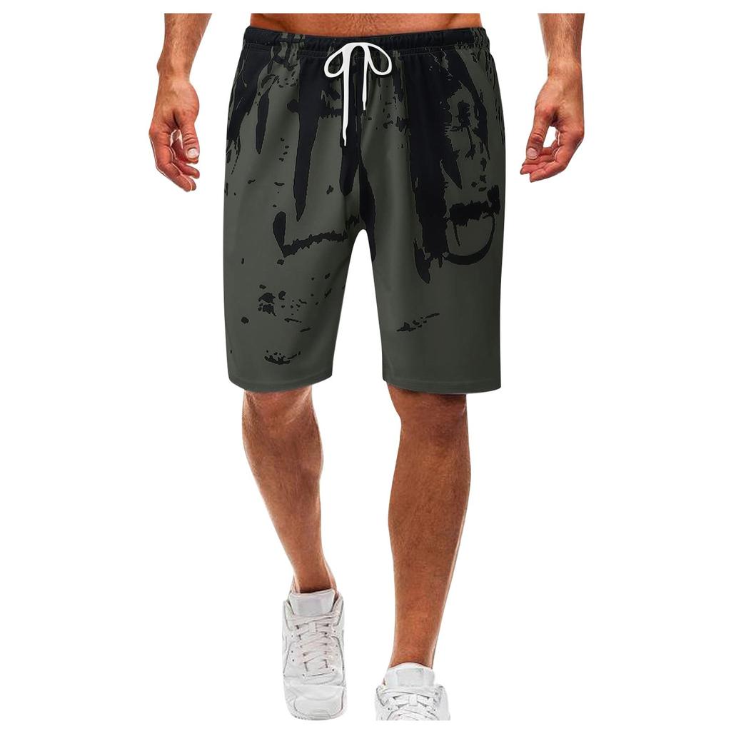 Herren Badehose Schnelltrocknend mit Kordelzug, Leichte Sommer Strandshorts, -Aktivierte Farbwechselnde Shorts