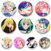 Anime MARRIAGETOXIN Coin Brooch Cute Cartoon Character Lapel Pins Hikaru Gero Mei Kinosaki Badges Clothes Backpack Accessories