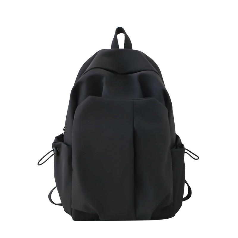 Schoolbag1011 new simple men's and women's backpack large capacity fashion schoolbag girls junior high school light casual backpack