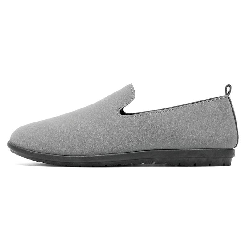 Fashion New Fashion Leather Man Casual Shoes Flats Shoes Men Comfortable Slip on Loafers Male Outdoor Walking Shoes Driving Shoes