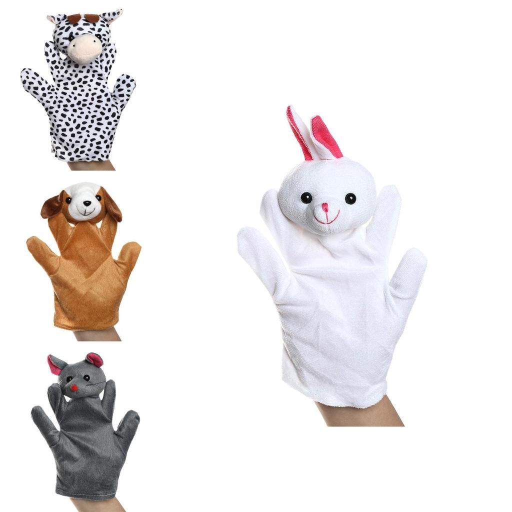Cute Animal Plush Hand Puppets For Kids Soft And Safe Gift Idea For Play And Decoration 20cm Height