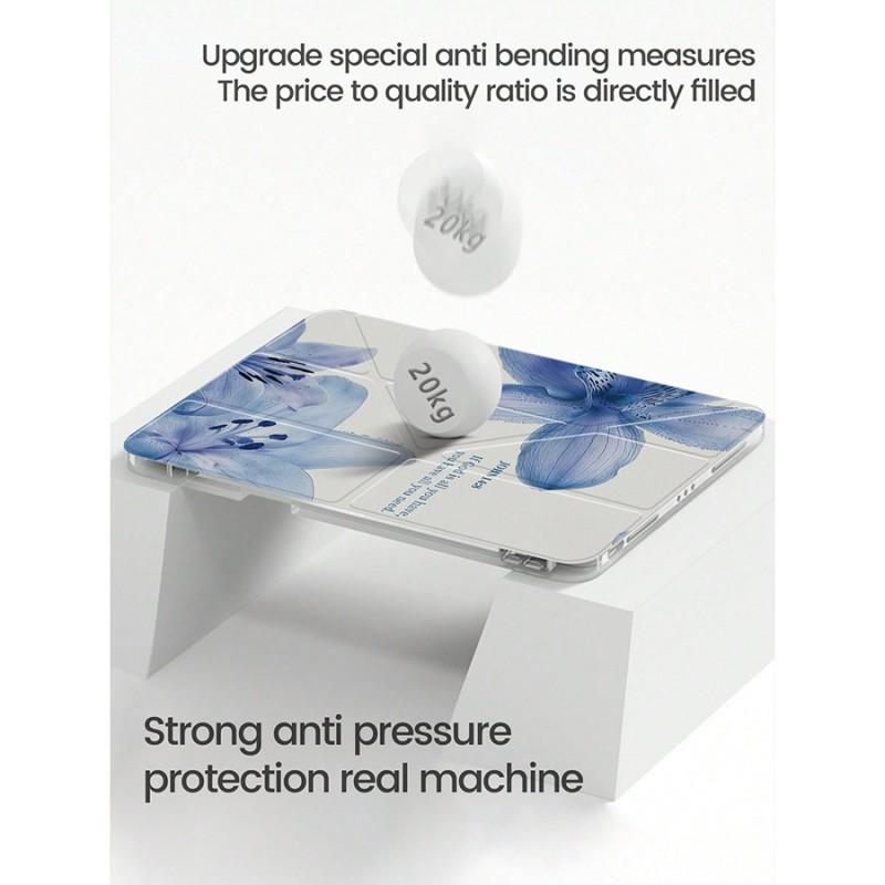 Acrylic Flip Cover Case IPad 10.2 Inch 7th 8th 9th Gen 10 11 Air 5 6 With Stand Magnetic Sleep Wake Anti-Scratch