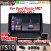 Android 16 Carplay For Ford Fiesta MK7 2009 2010 2011 - 2016 Multimedia Player Bluetooth 5G Wifi Wireless GPS Navigation 2k DSP Tryf4