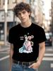 Super Mom Bear Ears Graphic Tshirt Graphic Tshirt - Black...