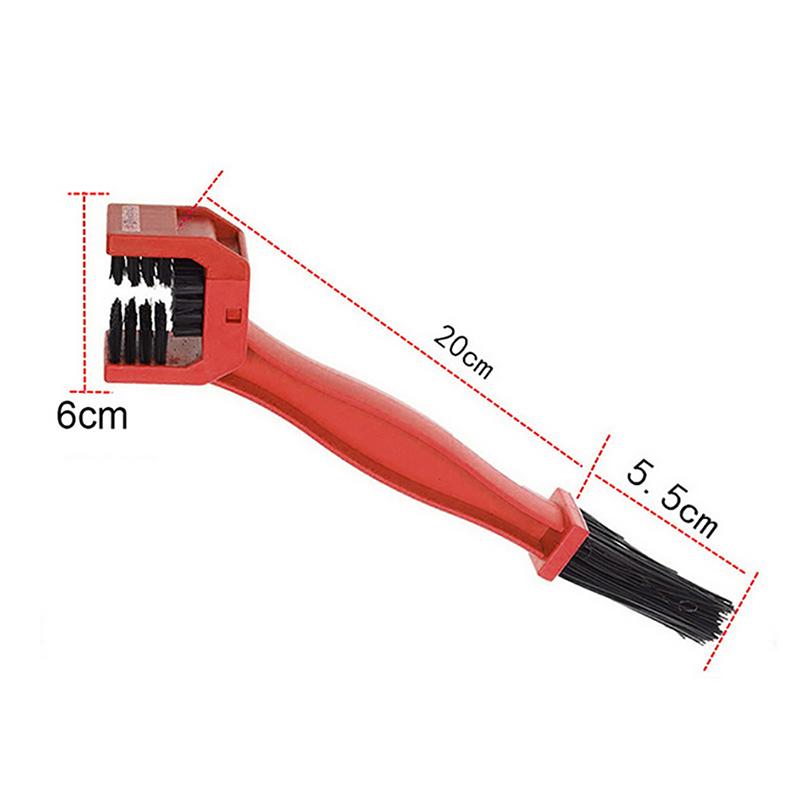 Brosse de nettoyage pour vélo, nettoyeur de chaîne de moto, vélo de route, brosse de volant d'inertie
