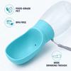 1PC 300ml 500ml Travel Pet Water Bottle Integrated Drinking Bowl Portable Dispenser for Dogs Cats Outdoor Travel and Activities