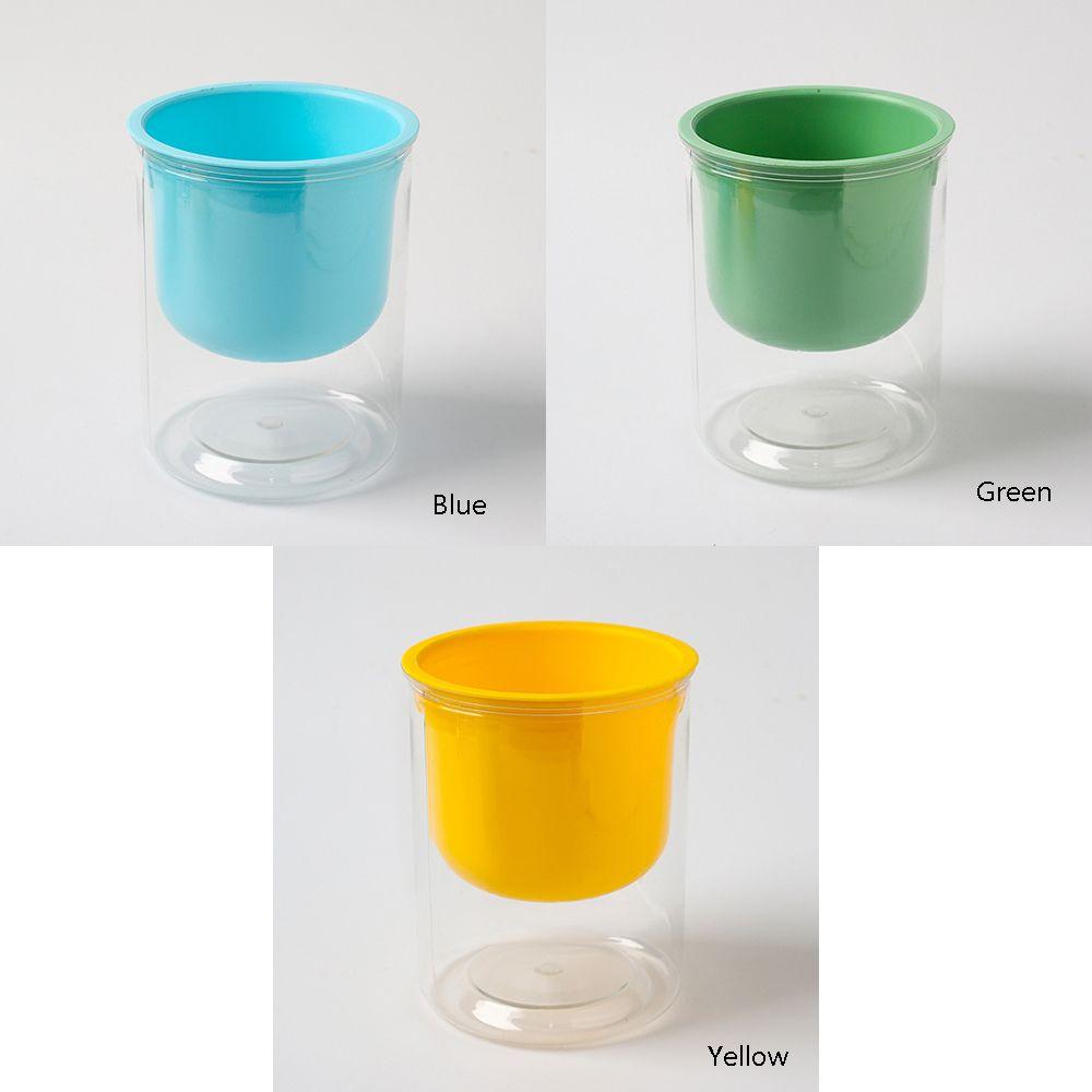 Do sukulentów Przezroczysta Kreatywność Rośliny Doniczkowe Automatyczne Wchłanianie Wody Żywica Doniczka