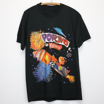 Zeldzaam Porno for Pyros Band Cadeau Voor Fan Zwart Alle Maten T-shirt S2902 Unisex T-shirt