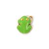 1 Piece 304 Stainless Steel Charms 18K Gold Plated Enamel Dinosaur Animal Frog Pendant For DIY Necklace Bracelet Jewelry Making