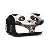 Panda Bambus Doppeltes Klapp-Federmäppchen für Jungen und Mädchen Bestes Geschenk 2D Flaches Cartoon-Federmäppchen Schultüte für Kinder