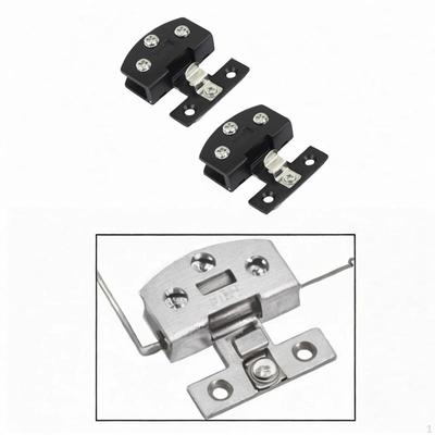 2 Pieces Glass Cabinet Door Hinge Hinges Spare Part 90° Side Mounted Pet Cabinets Doors