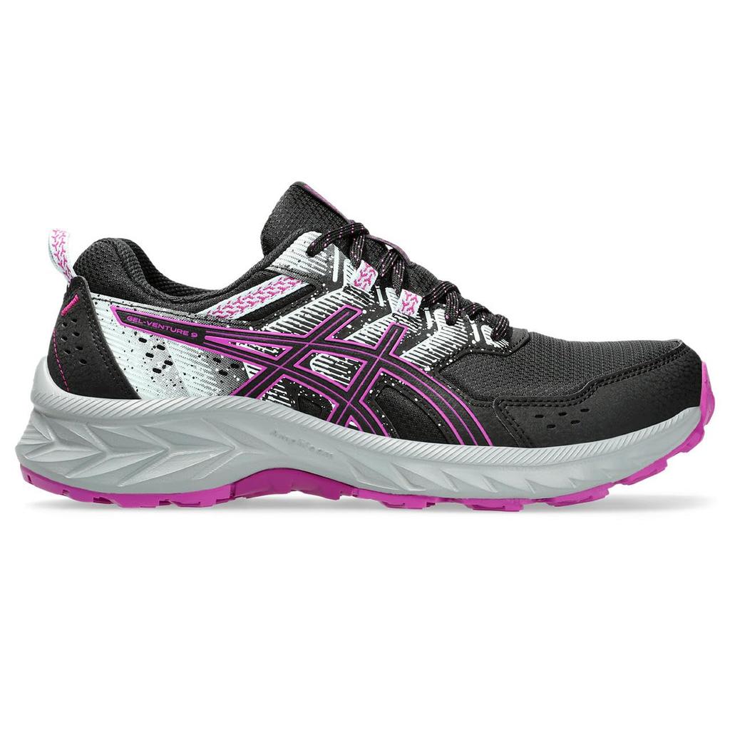 ASICS 9 Trail Running Size 010 Size cm GEL-VENTURE Shoes, Women's, 1012B313, E, (Black/Bold Magenta), 25.5