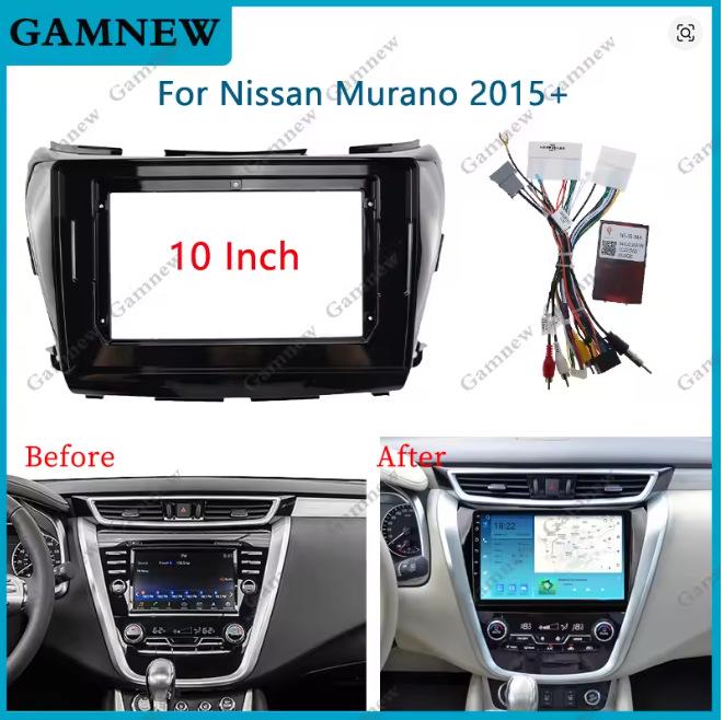 

Universal 2015+ Nissan Murano 3rd Gen Android Navigation Fascia Modification Kit Basic power cable