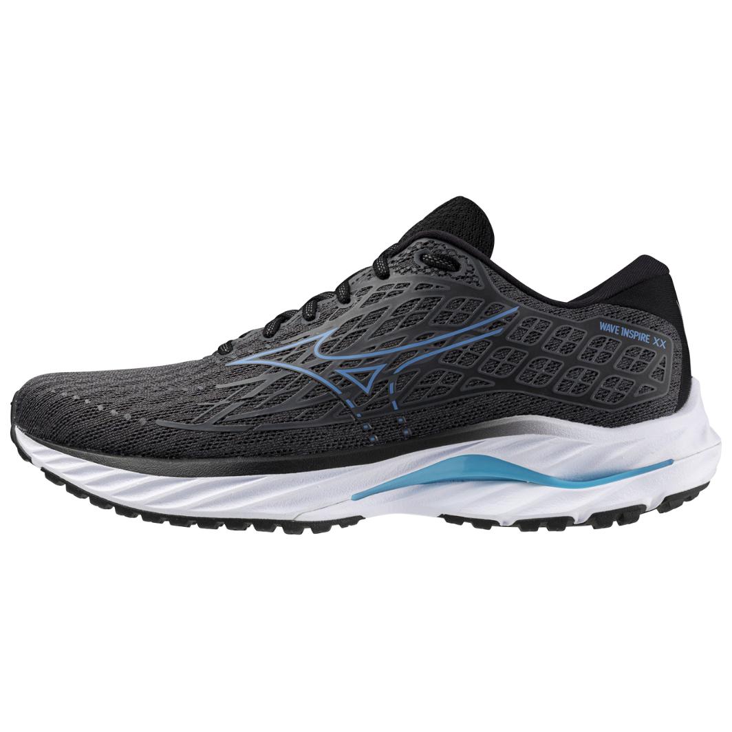 

Mizuno Wave Inspire 20 Super Wide Железный синий Мужские кроссовки Черные J1GC244552 42