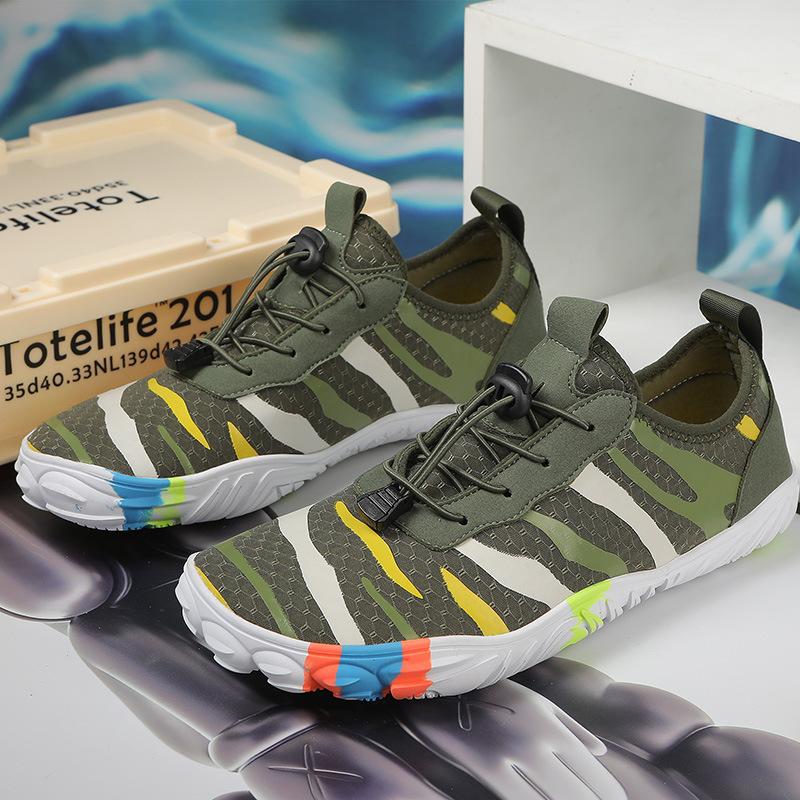 New outdoor sports stream walking shoes lightweight five-finger wading shoes couple swimming shoes amphibious beach shoes