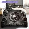 Cartoon Pattern Bedding Quilt Set Quilt Cover Pillowcase Home Decoration Birthday Gift (1 * Duvet Cover + 2 * Pillowcase, Without Core)