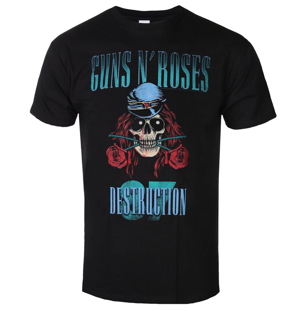 Yk Sale Guns N Roses Graphic Cotton Tshirt Unisex Summer Short Sleeve Fashion Brand Tee Luxury Casual Vintage Tees