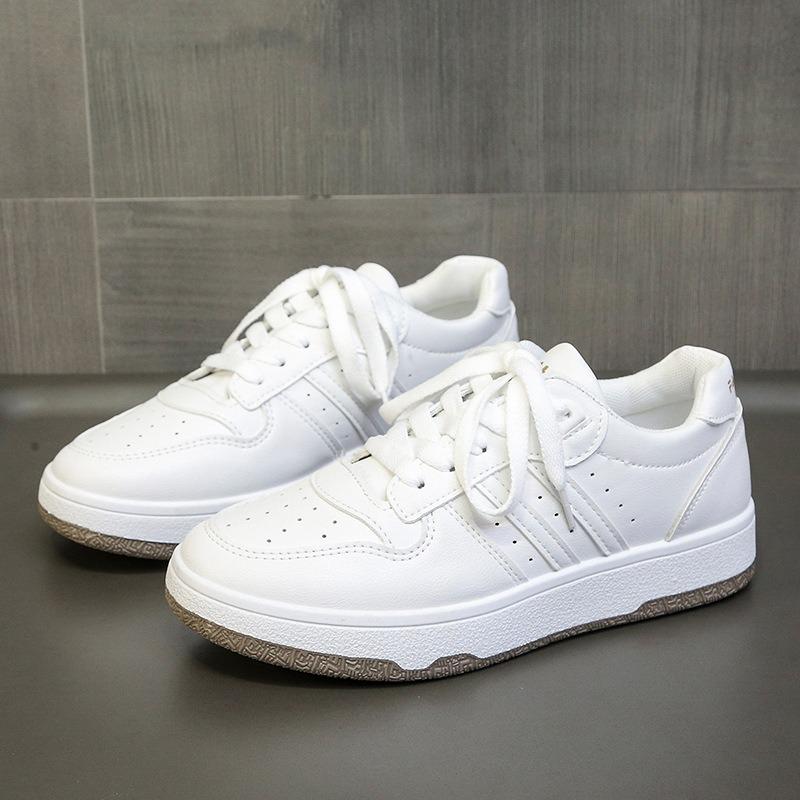 Women Sneakers Autumn New Casual Walking Shoes Woman Flat Lace Up High Quality Sneakers Fashion Flat-bottomed Casual Shoes