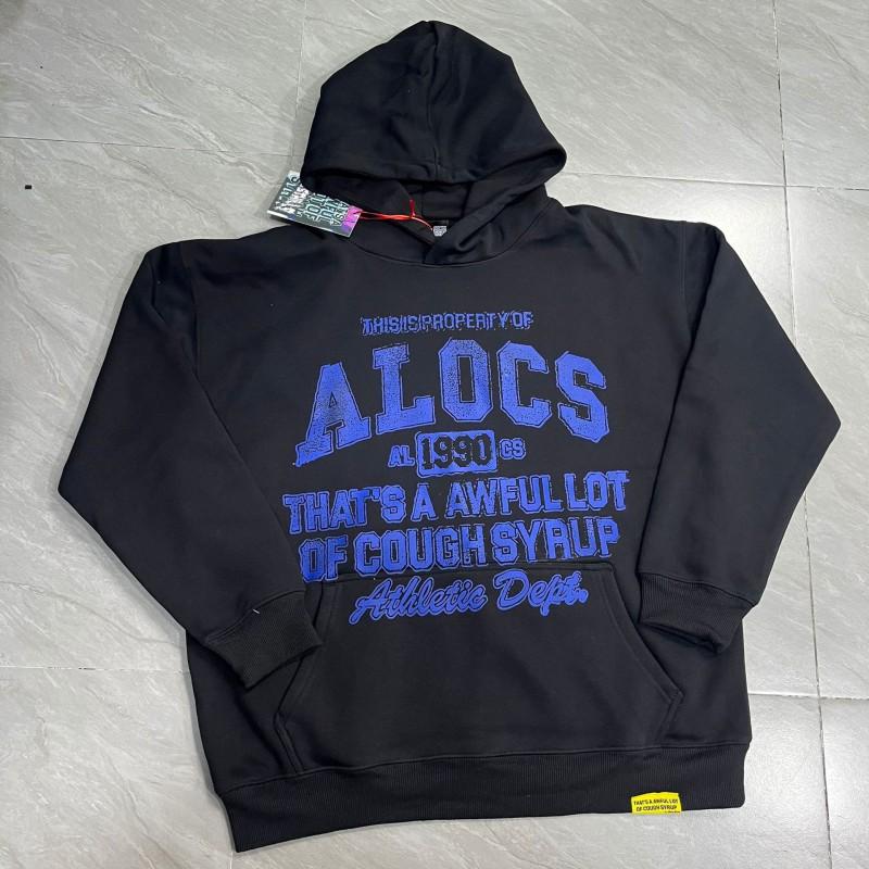American Style Fleece Hooded Sweatshirt Young Men Letter Print Daily Wear