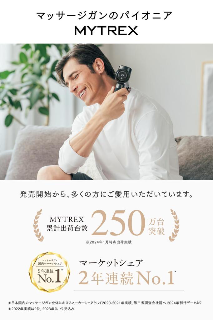 Featured on MYTREX REBIVE 2 Massage Myofascial Release Handheld Electric Relieves Stiff Shoulders and Back Revive [Medically Certified] "Hirunandesu"!