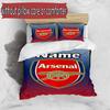 3pcs Duvet Cover Set (1*Duvet Cover + 2*Pillowcase, Without Core), Custom Name football team F.C Pattern Bedding Set, Home Bedroom Decor Gift