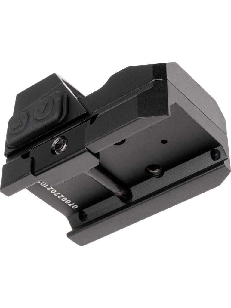 TAC Vector Optics Fury 1x Compact Mini Reflex Red Dot Sight Water Shock Resistant Weaver Base Fit Color Black 0.5m 12GA. 223.308