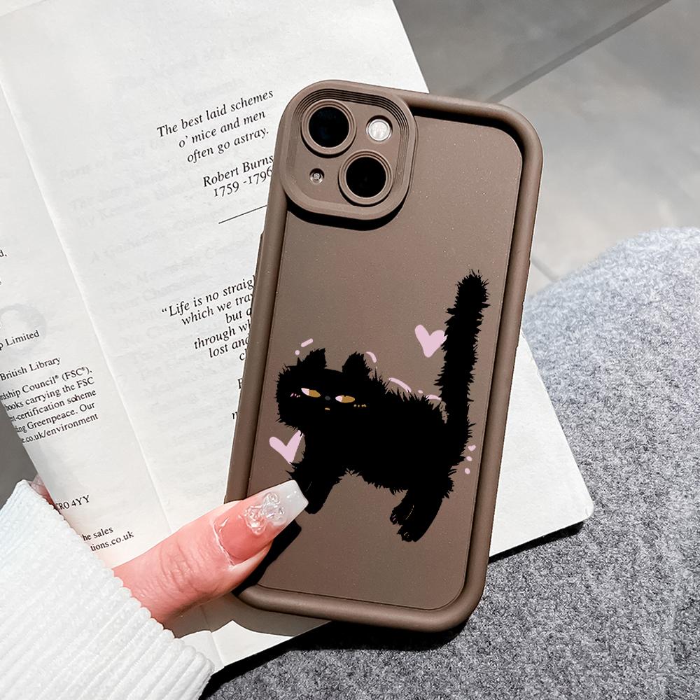 Soft Silicone Phone Casing Full Cover Camera Shockproof Protection Case for Samsung Xiaomi Redmi Poco