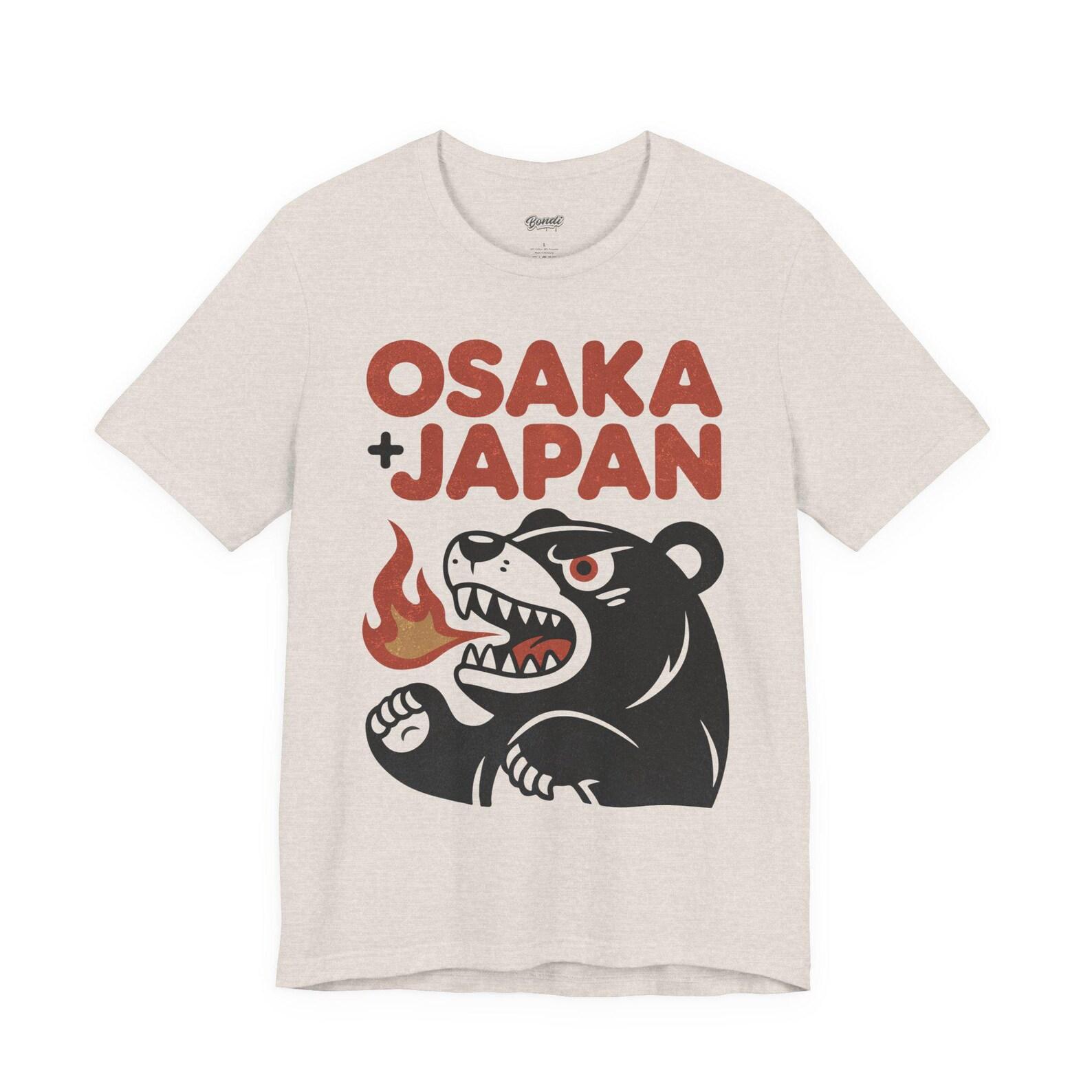 Cool Vintage Japan Osaka Travel Souvenir Short-Sleeve Unisex Gift T-Shirt S