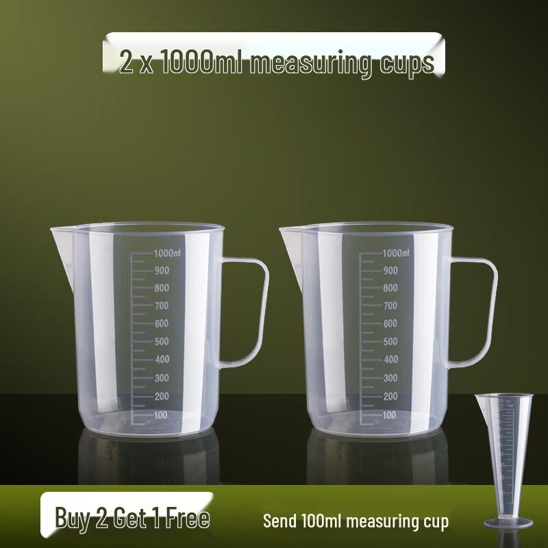 ZISIZ Commercial Large Capacity Plastic Measuring Cylinder