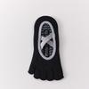 Female Summer Professional Indoor Fitness Exercise Yoga Pilates Cotton Non Slip Shock Absorption Five Finger Socks