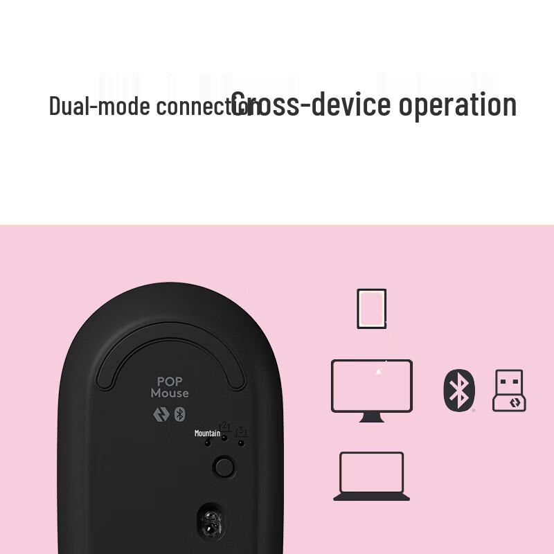 Logitech POP MOUSE Wireless Bluetooth Mouse