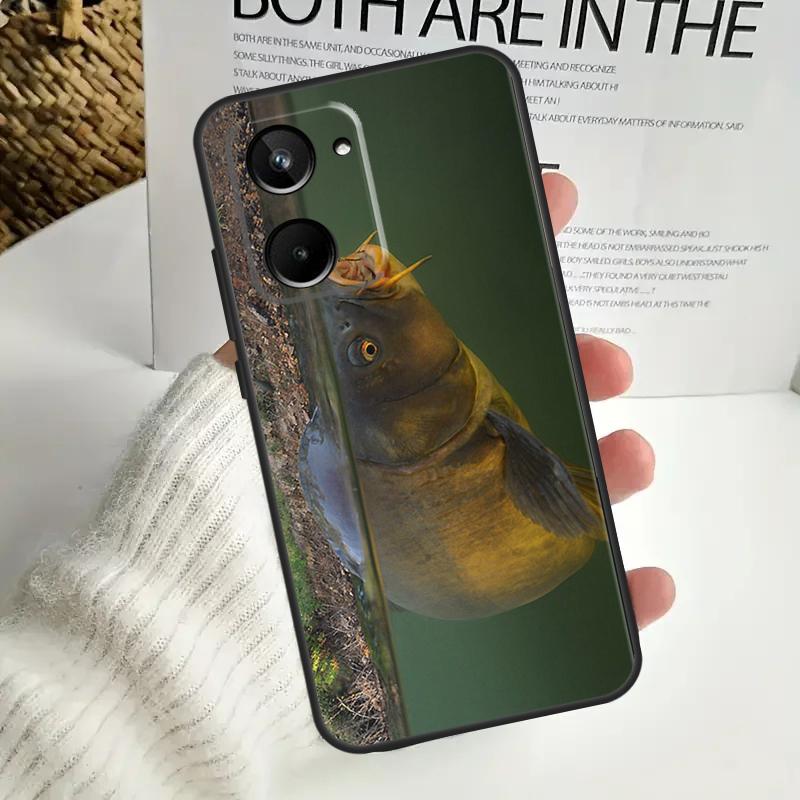 CARP FISH FISHING Case For Realme C67 C55 C53 C51 C35 C33 C31 C30 C25s C21Y GT Neo 5 GT5 9 10 11 12 Pro Plus