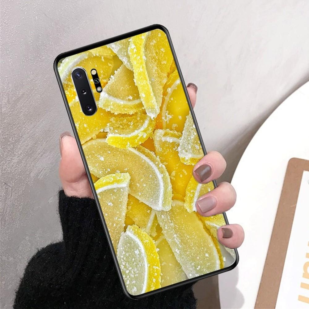 Fruit Lemon Phone Case For Samsung Note 8 9 10 20 Pro Plus Lite M 10 11 20 30 21 31 51 A 21 22 42 02 03