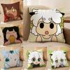Anime T-The Legend of Luo Xiaohei-MT Pillow Case Printing Pillowcase Living Room Sofa Cushion Cover Bedroom Room Decor